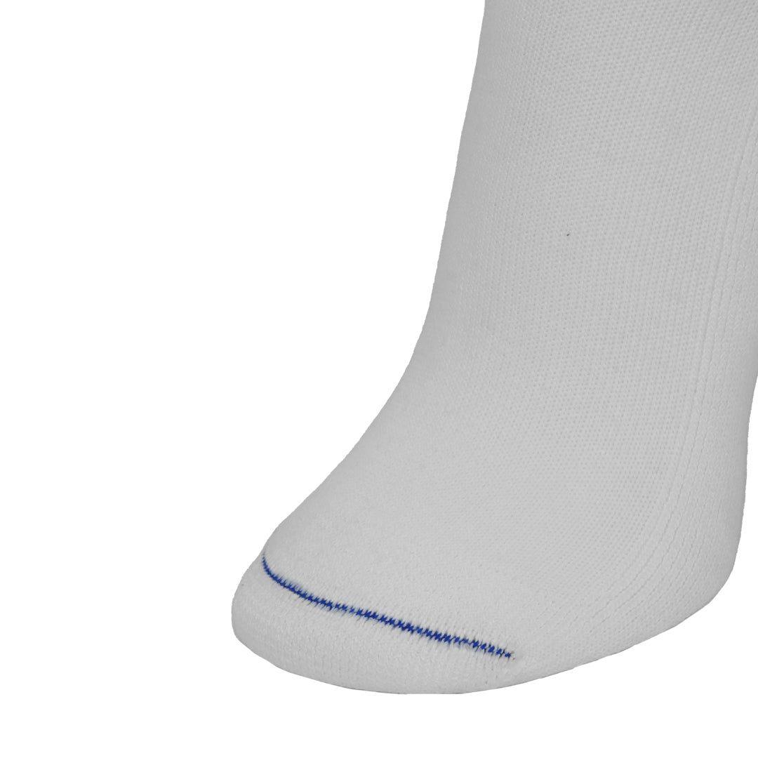 White Diabetic Crew Socks – Non-Binding, for Sensitive Feet