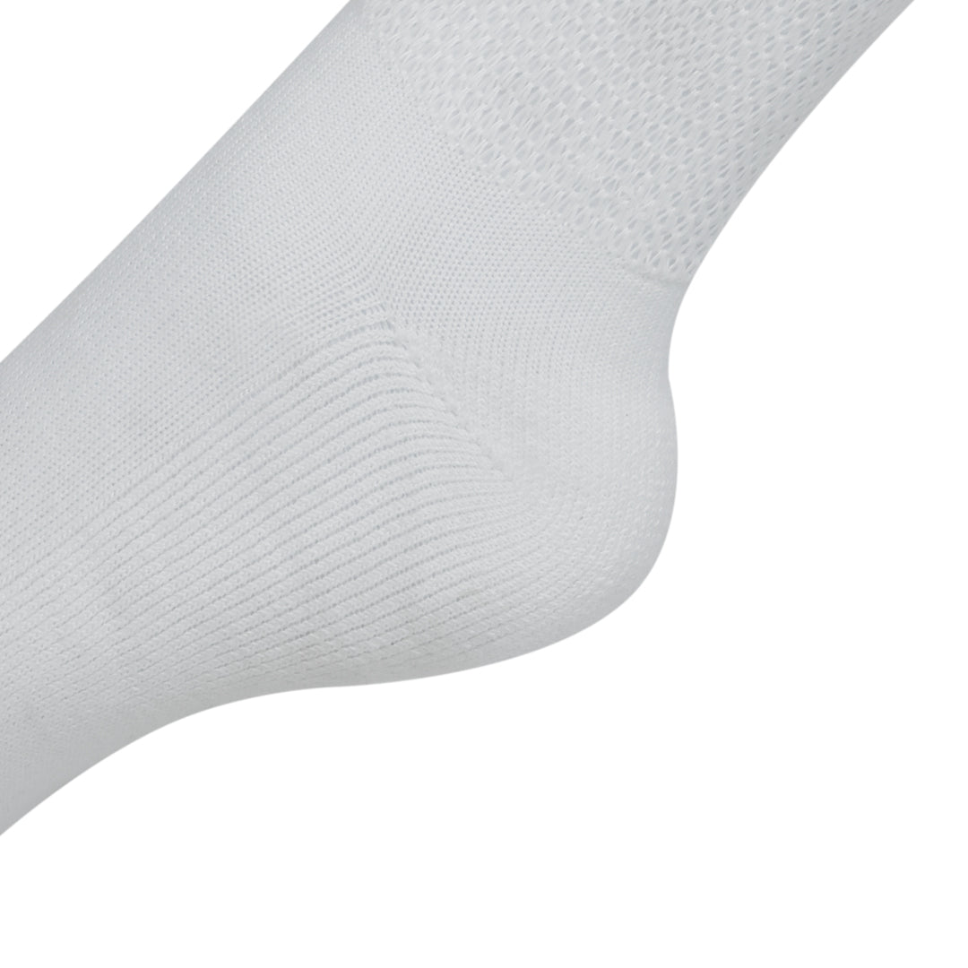 White Diabetic Crew Socks – Non-Binding, for Sensitive Feet