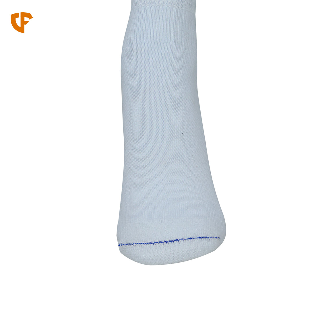 Diabetic Quarter Socks for Men & Women - White